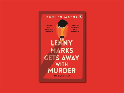 book cover - Lenny Marks gets way with murder