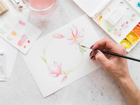 hand painting