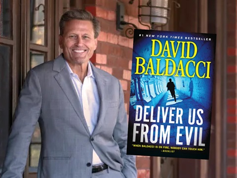 author david baldacci and book cover deliver us from evil