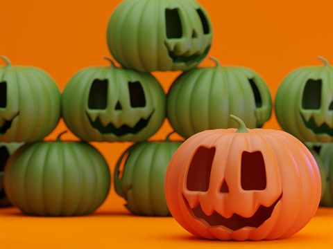 3d printed pumpkins