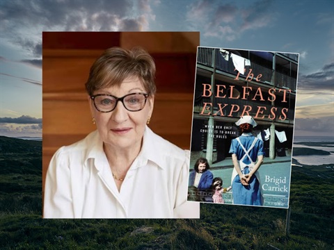 brigid carrick and her book belfast express