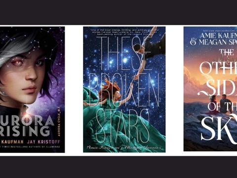 Book covers for Amie Kaufman