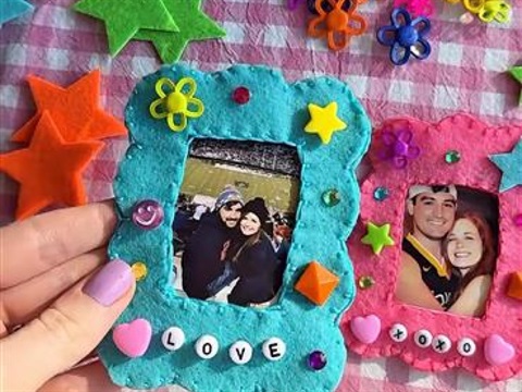felt craft frame