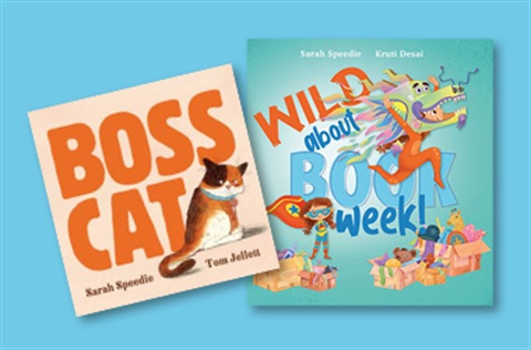 Book cover of Boss Cat and Wild about Book Week